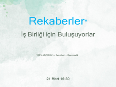 “Rekaberler” for Good Days’te Buluşuyor