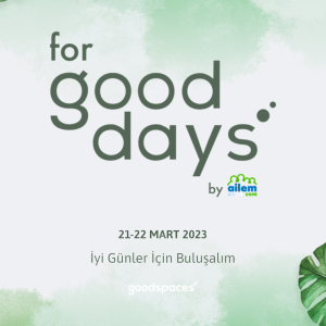 for Good Days 2023 Etkinlik Programı